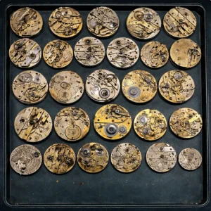 Lote de Máquinas de Relógio para Restauro1